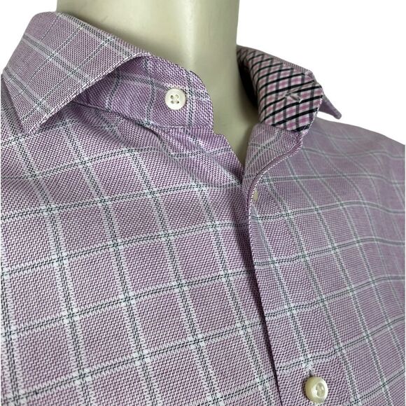 Jack Stone by Thomas Dean L/S Dress Shirt XXL Excellent Condition - Picture 3 of 8